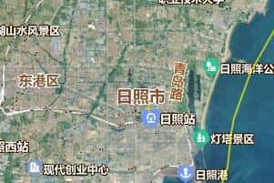 日照市地图