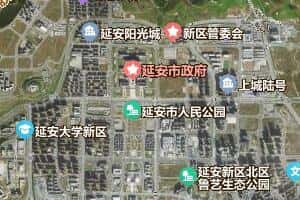延安市地图