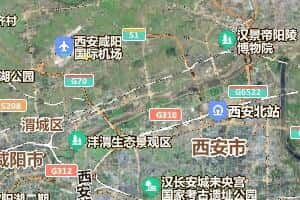 西咸新区地图