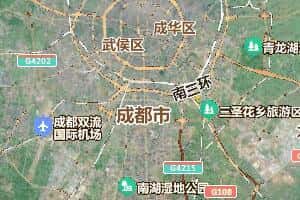 成都市地图