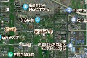 石河子市地图