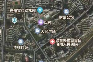 巴音郭楞州地图