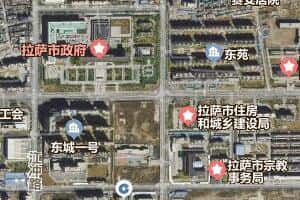 拉萨市地图