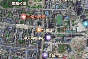 曲靖市地图