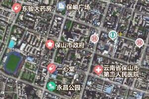 保山市地图