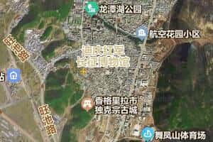 迪庆州地图