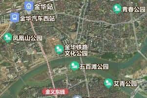 金华市地图