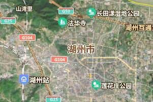 湖州市地图