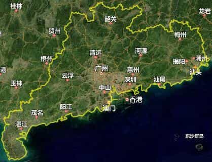 广东省地图