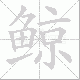 鲸笔顺